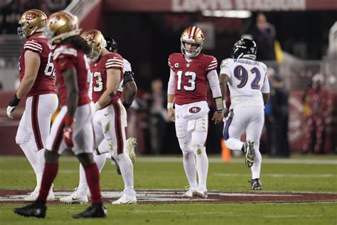 Brock Purdy’s rare bad game dooms the 49ers in showdown against the Ravens
